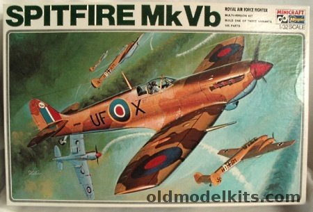 Hasegawa 1/32 Supermarine Spitfire Vb, 127 plastic model kit